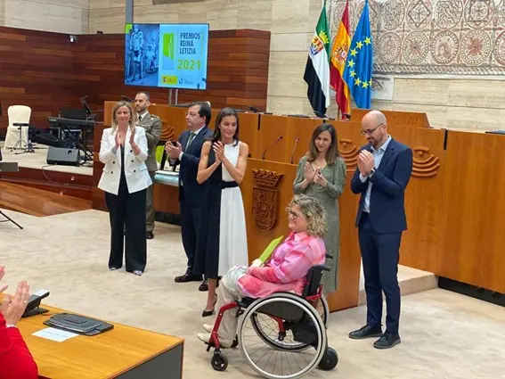 CERMI Mujeres recibe en Mérida el Premio Reina Letizia 2021 